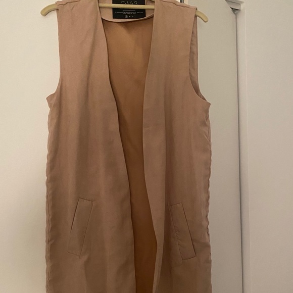 Long suede Vest - Picture 4 of 4